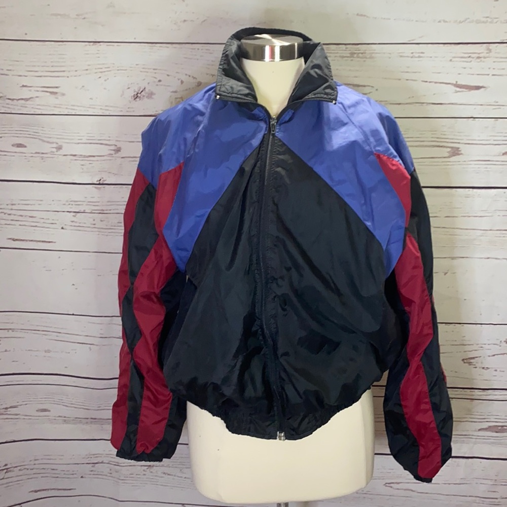 Vintage windbreaker athletic works mens